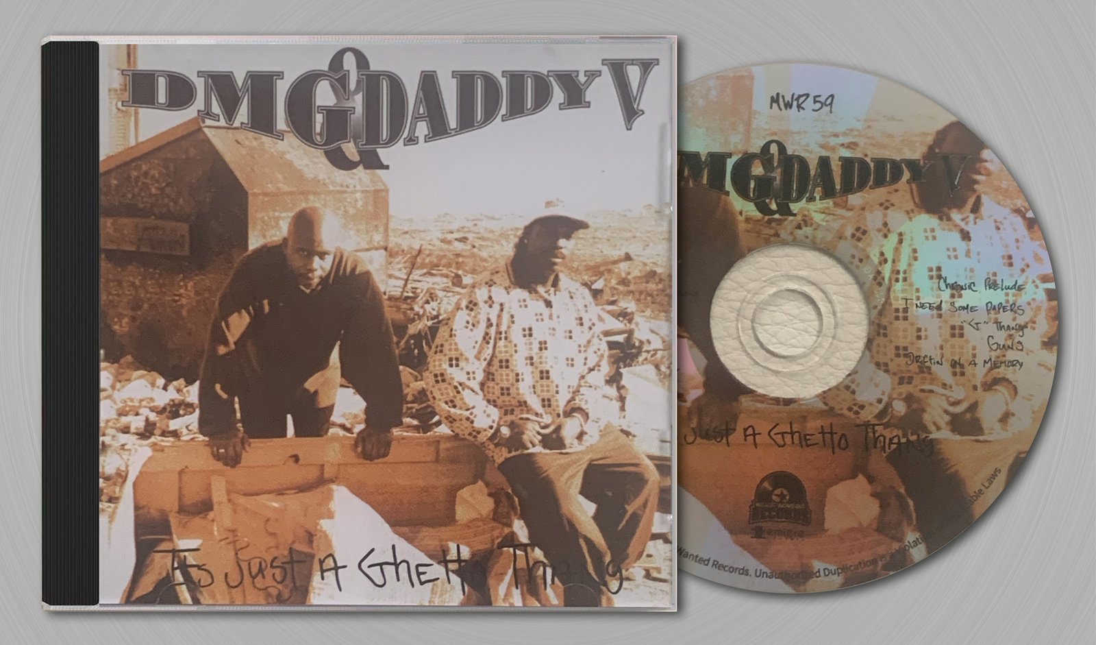 保障できる 【名盤】DMG & Daddy V / It's Just A Ghetto 〜 洋楽 